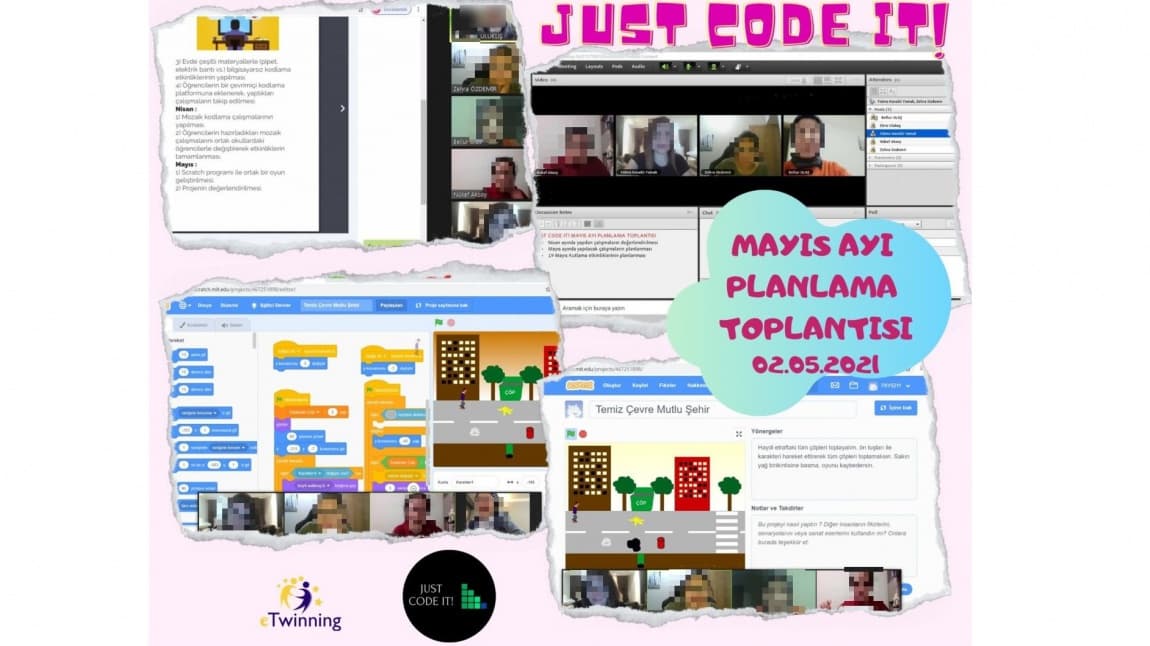 Just Code İt! Mayıs Ayı Öğretmen Webinarı