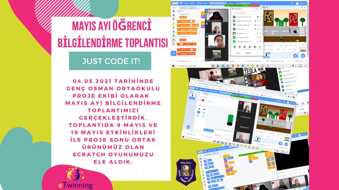 Just Code It! Mayıs Ayı Öğrenci Bilgilendirme Toplantısı