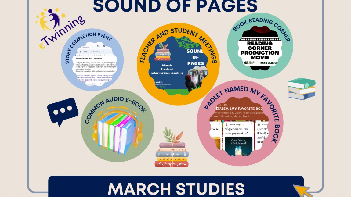 Sound Of Pages March Newsletter